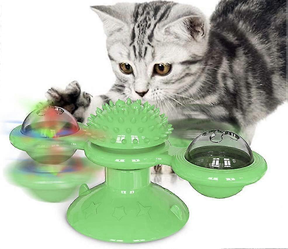 Portable Pets Toys, Interactive Puzzle Cats Hubbing Training Ball Swirling Ball Playing Play Chat Supplies