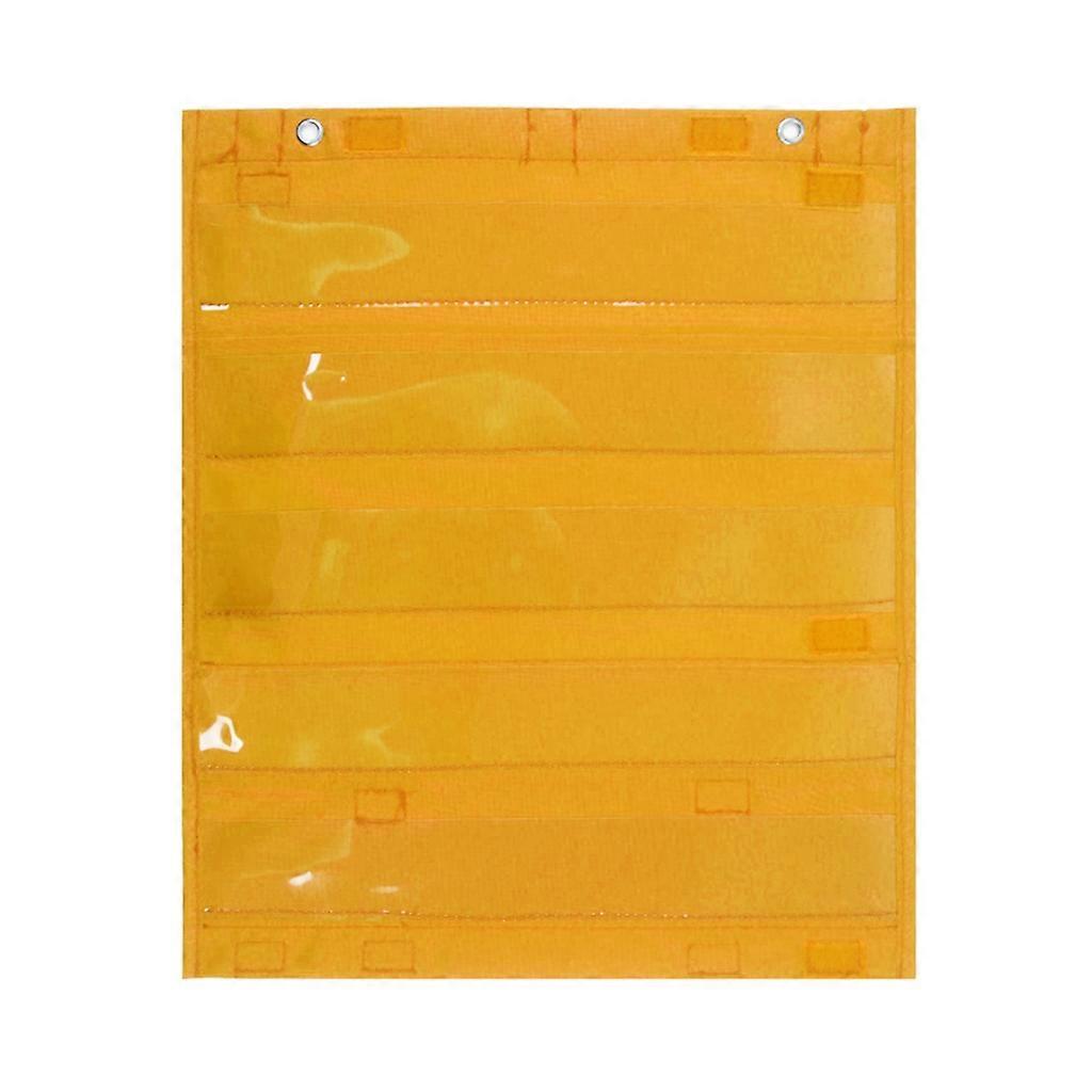 5-layer Magnetic Pocket Chart Classroom Pocket Charts for Classroom, Kindergarten Daily Schedule, Learning Activities