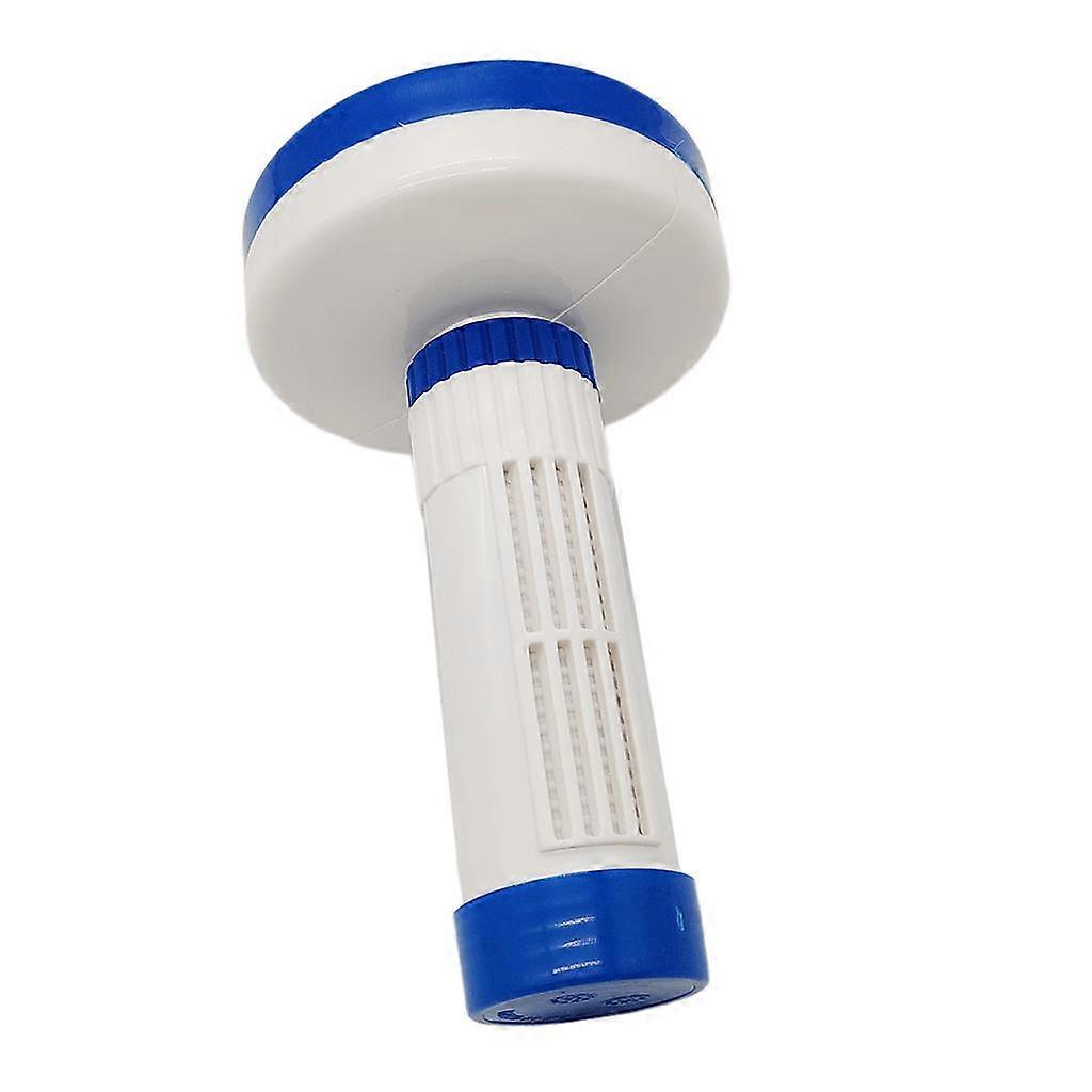 Floating Pool Chlorine Dispenser Adjustable Flow Vents Cap 1inch_White