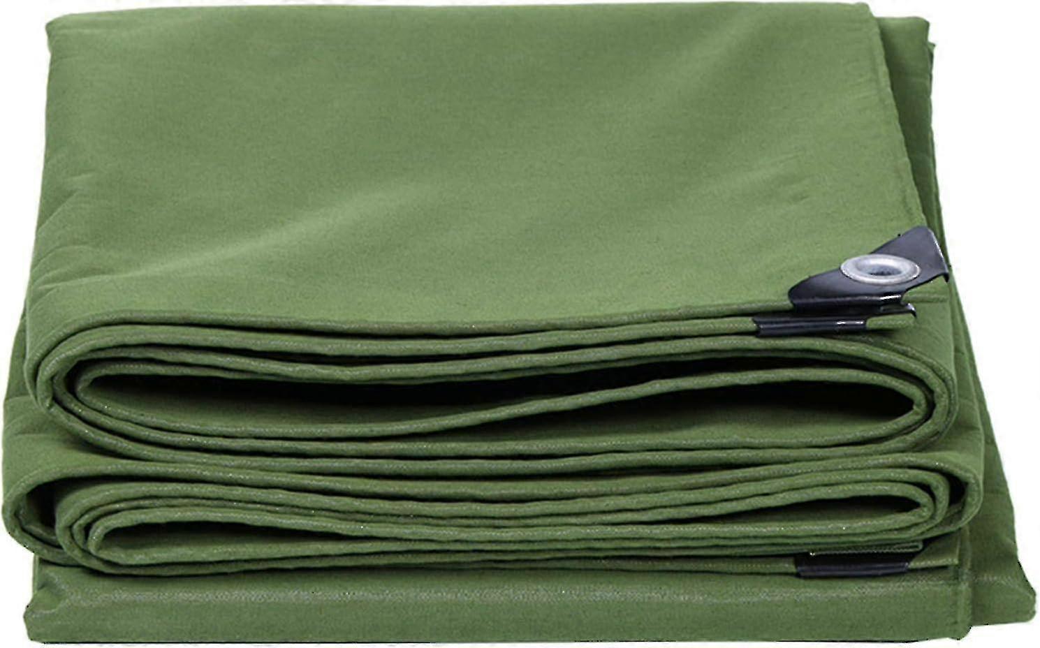 قماش مقاوم للماء Oilcloth شاحنة قماش زيتي مقاوم للماء 3x6 أقدام ، غطاء قماش زيتي مقاوم للماء للخدمة الشاقة ، قماش زيتي مقاوم للماء مع جروميت من الألومنيوم ، ثقيل-