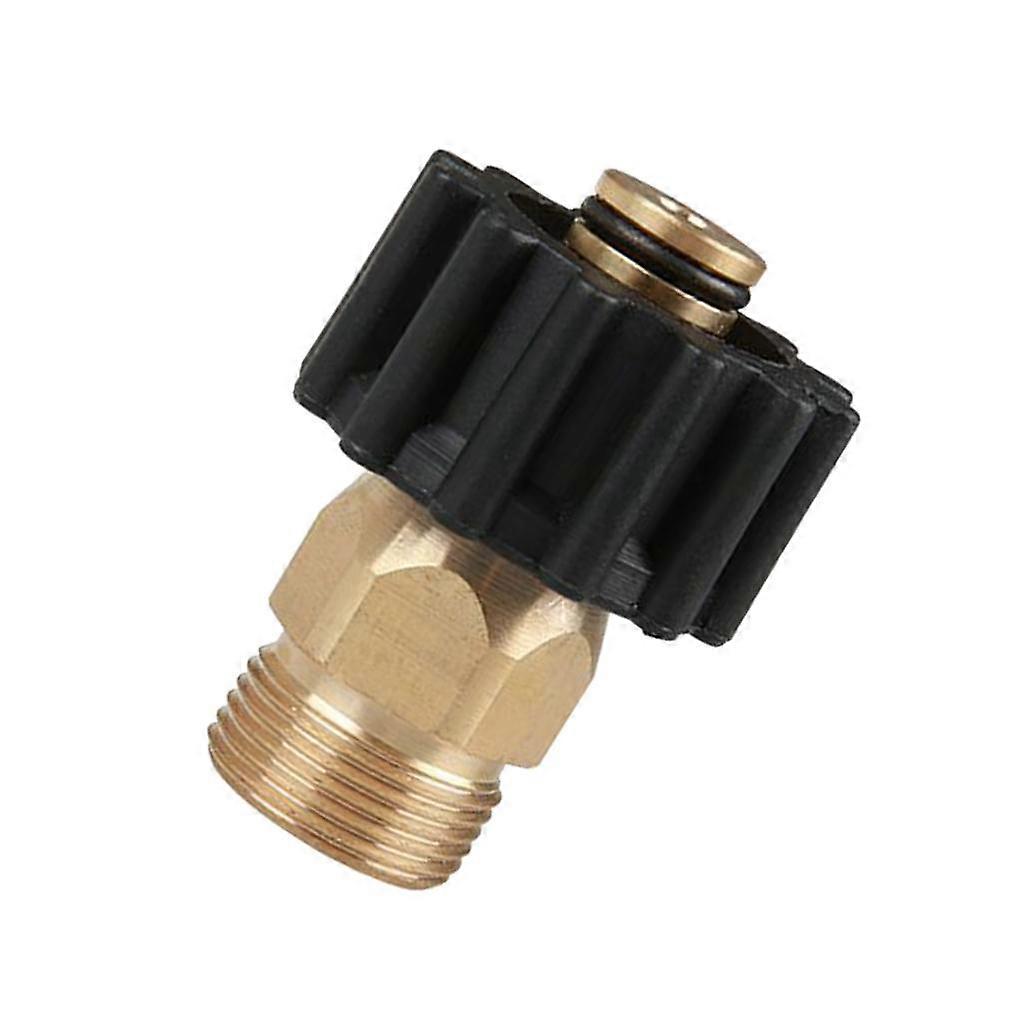 Pressure Washer Twist Connect M22M X M22F Solid Brass Coupling Adapter C