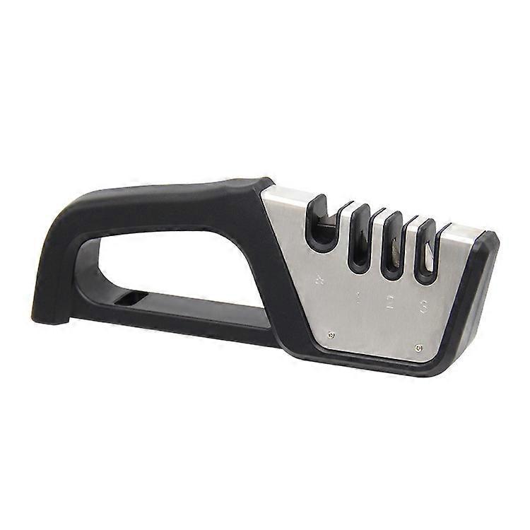 Haushaltsküche Vier-in-Eins-Messerschleifer Schwarzer Messerschleifer