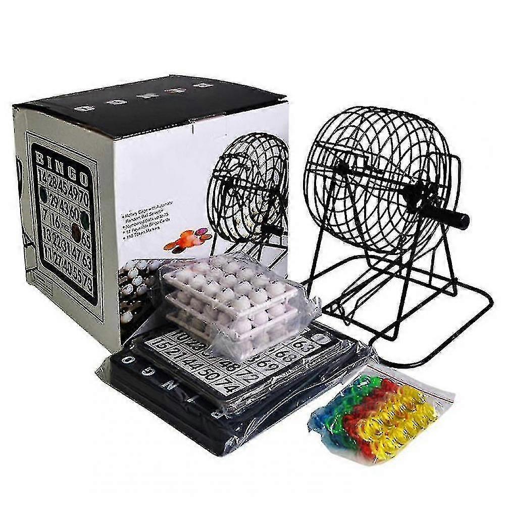 EVAGO Party Table Games Deluxe Bingo Game Set With 18 Cards