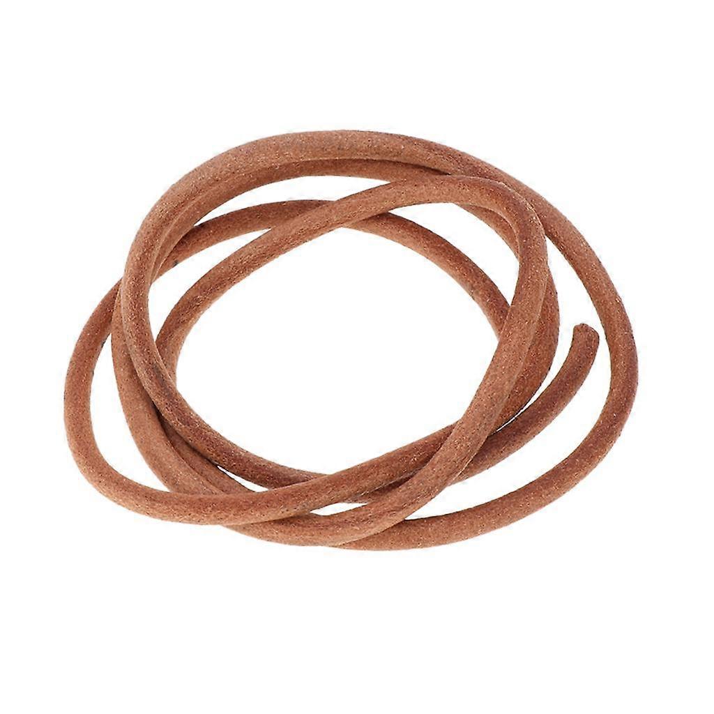 1m Round Leather Cord, Leather Cord, Leather Strap, String Threads for DIY Jewelry Making - 5mm