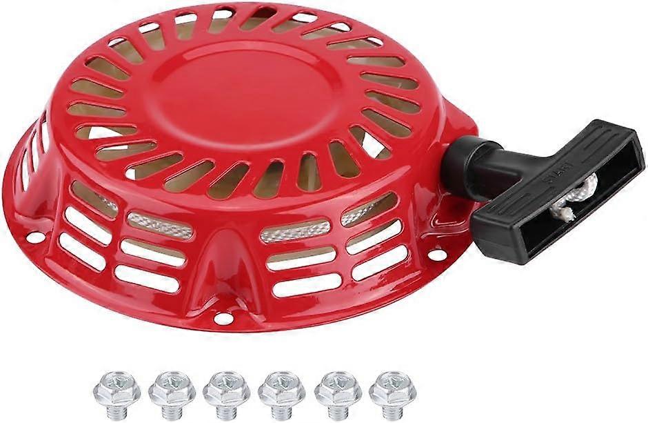 Recoil Starter, Recoil Starter Pull Start Assembly For 2Kw 168F Gasoline Generator-2
