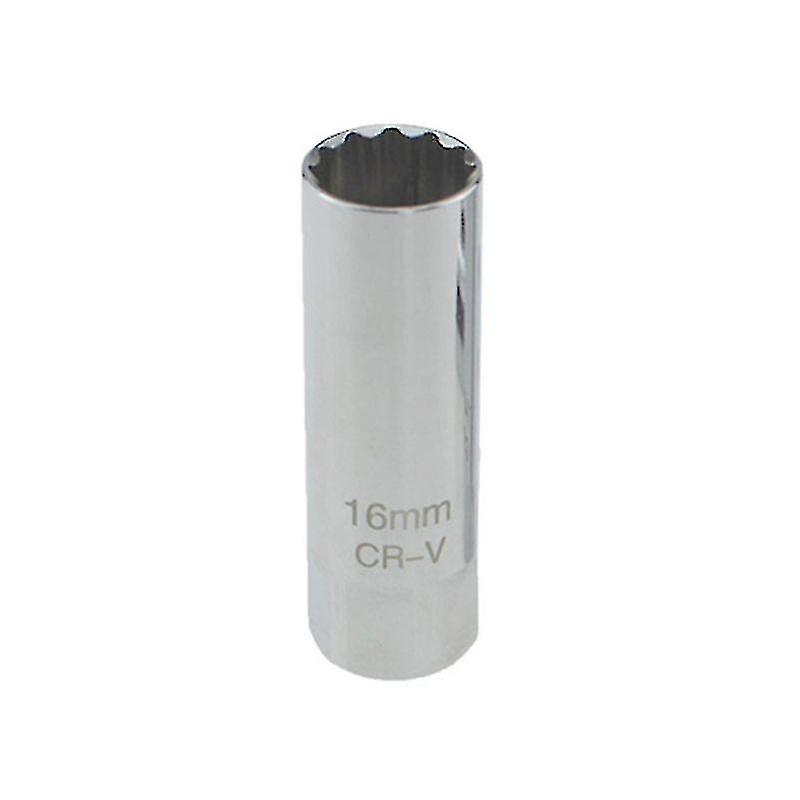 14/16mm Spark Plug Socket 12 Point Remover Wrench Drive Repair Removal Accessory
