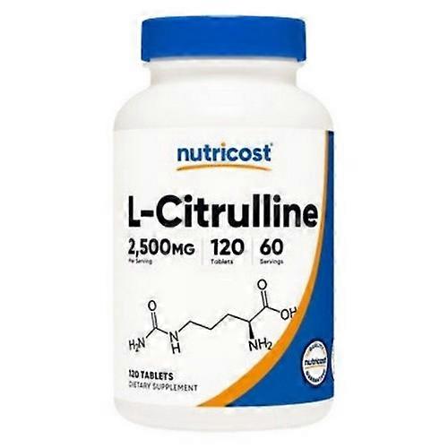 Nutricost L-Citrulline Tablets ,2500 Mg ,120 Count