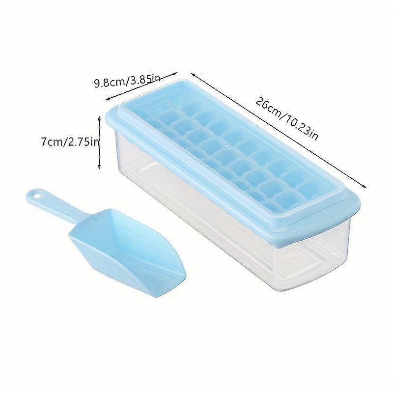 Quick Freeze 33-Grid Ice Cube Mold Tray For Perfectly Chilled Drinks And Delicious Pastry Popsicles