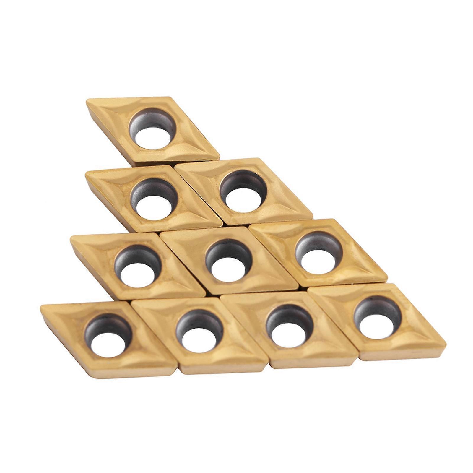 10pcs CNC Carbide Tips Inserts Blade Cutter Lathe Turning Tool With Box