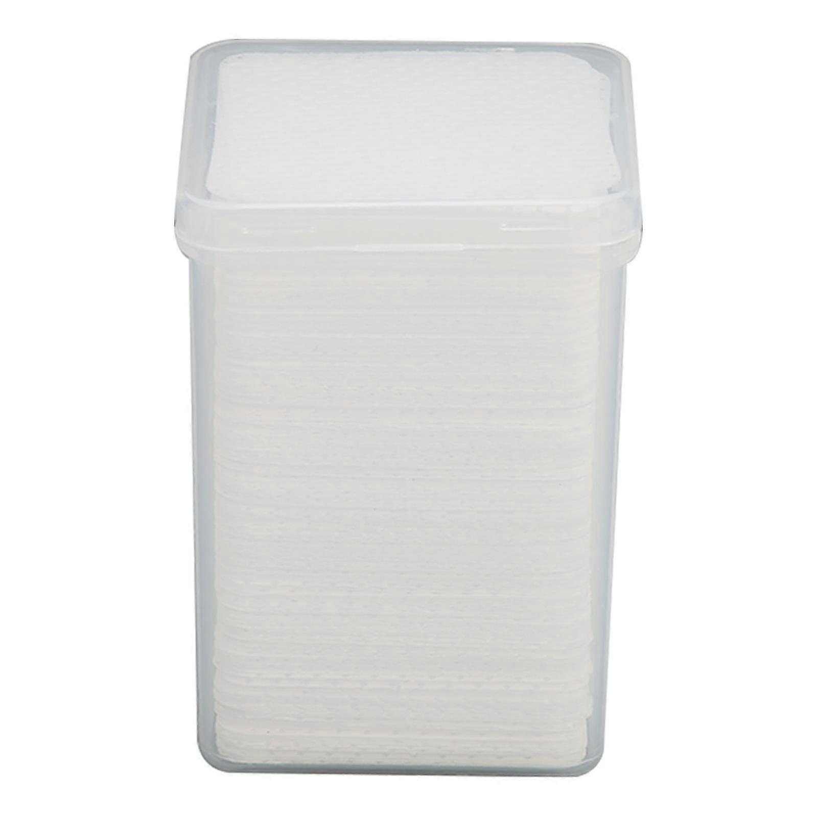 200PCS Pure Cotton Lint Free Nail Wipes - Portable Antistatic & Anti-Pull