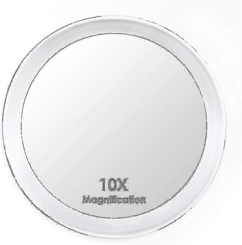 10x Magnifying Mirror With 3 Suction Cups, Make-up Mirror With 10x Magnification