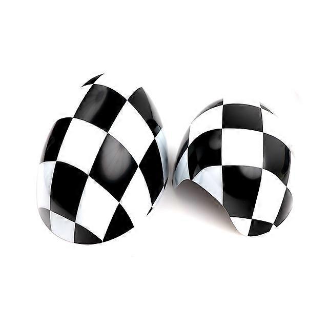 Car Interior For Mini Cooper One S JCW F54 F55 F56 F57 F60 Before July 2019 The Black Flag Car Outside Rear View Mirror Covers StickersVehicle Decor A