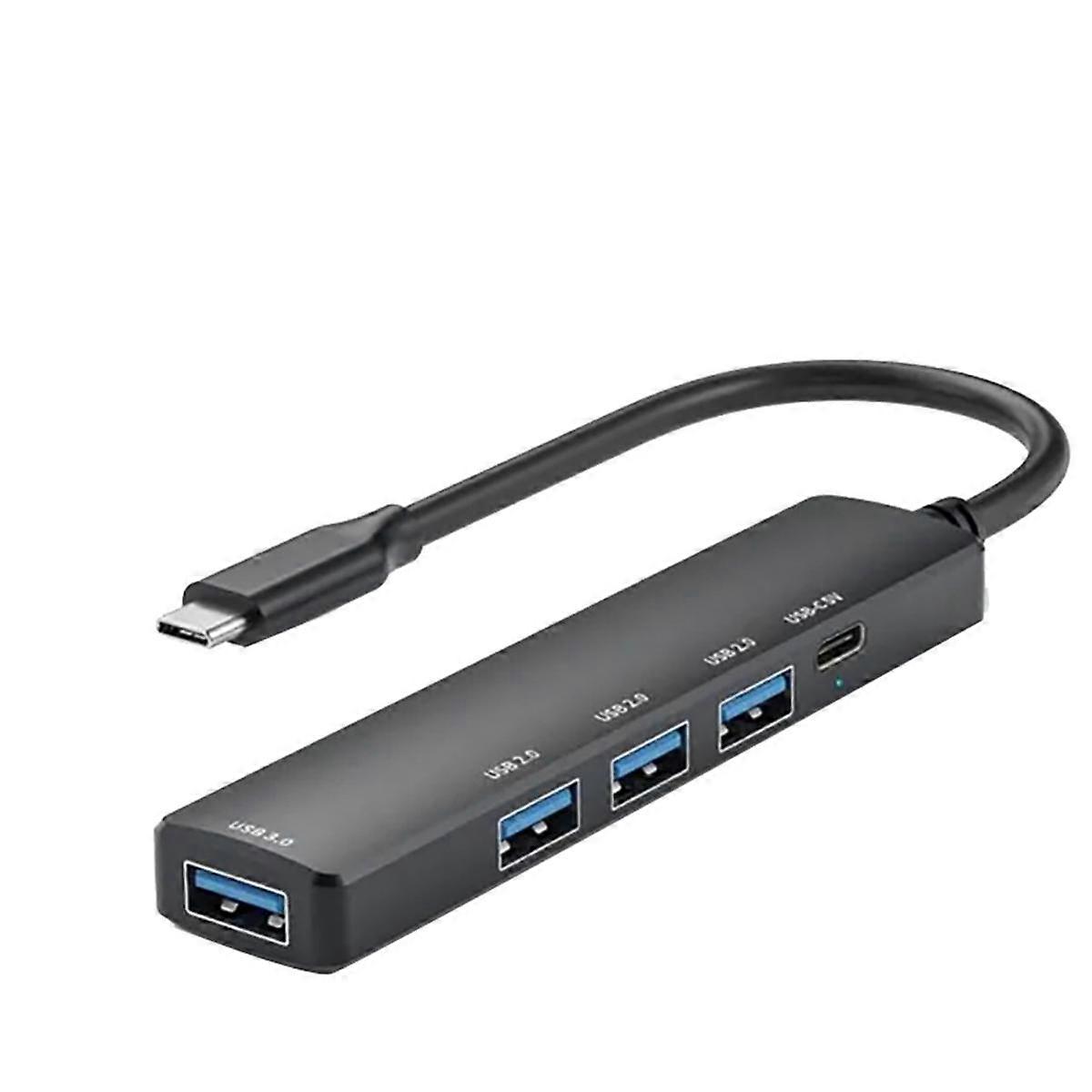 5-In-1 USB Docking Station USB Hub PD 100W 4K 30Hz USB 3.0 USB2.0 USB C HUB Splitter for PC Laptop Computer Type C Hub