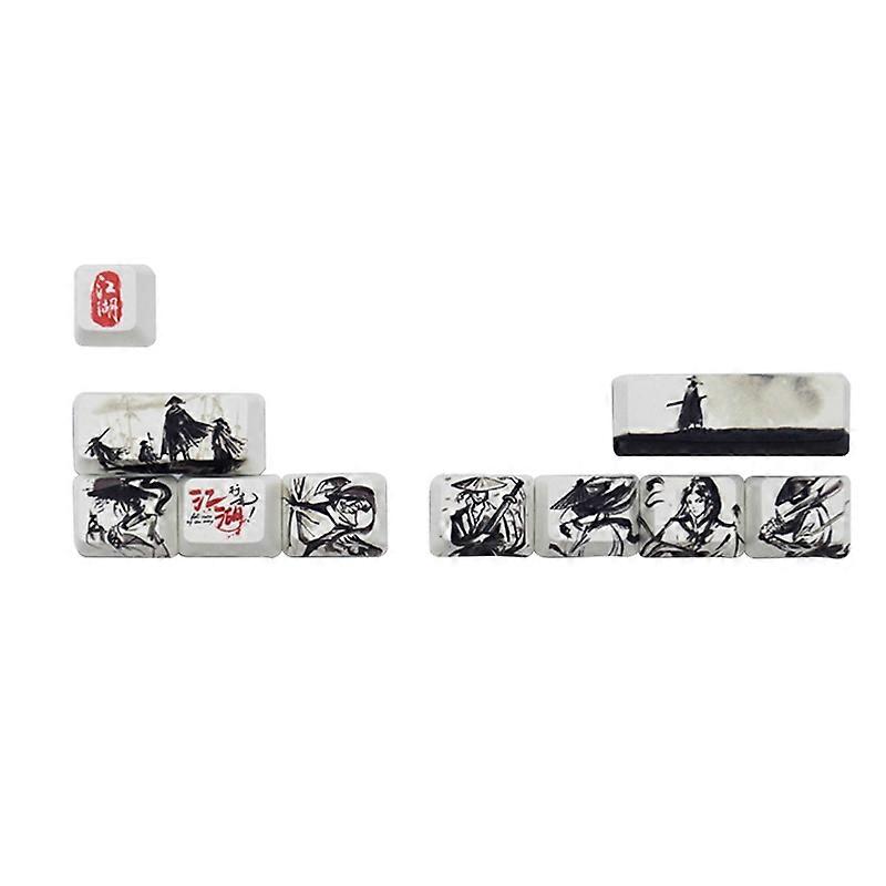 10 Keys Personalized Chinese Style Keycap for R1 SHIFT ESC Large Keys Mechanical