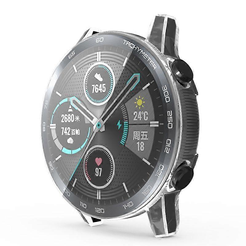 Electroplating TPU Watch Cover Shell Screen Protector Case for Honor Magic 2 46mm Smartwatch Accessories