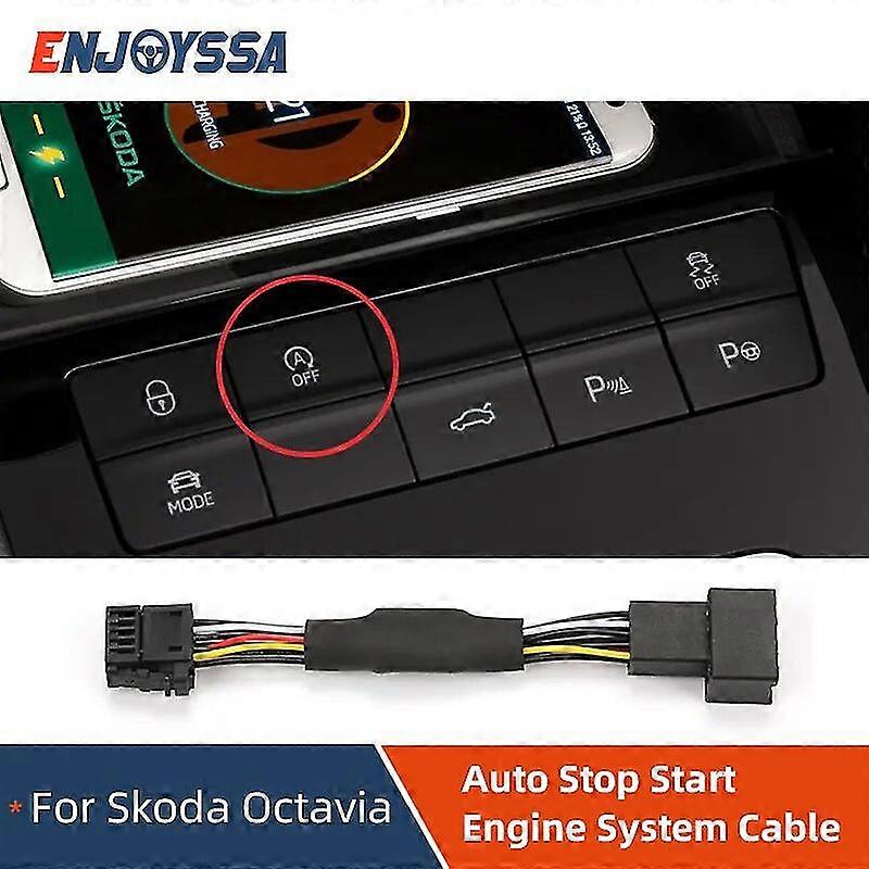 For Skoda Octavia Automatic Stop Start Engine System Off Device Control Sensor Plug Stop Cancel Cable Memory Mode