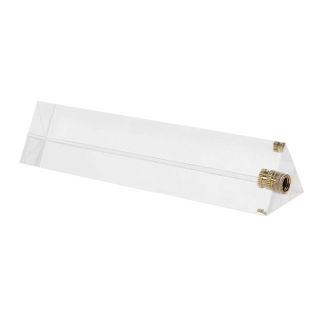 Photography Prism 130 mm Optical Glass Made Triangular Prisms Physics Teching