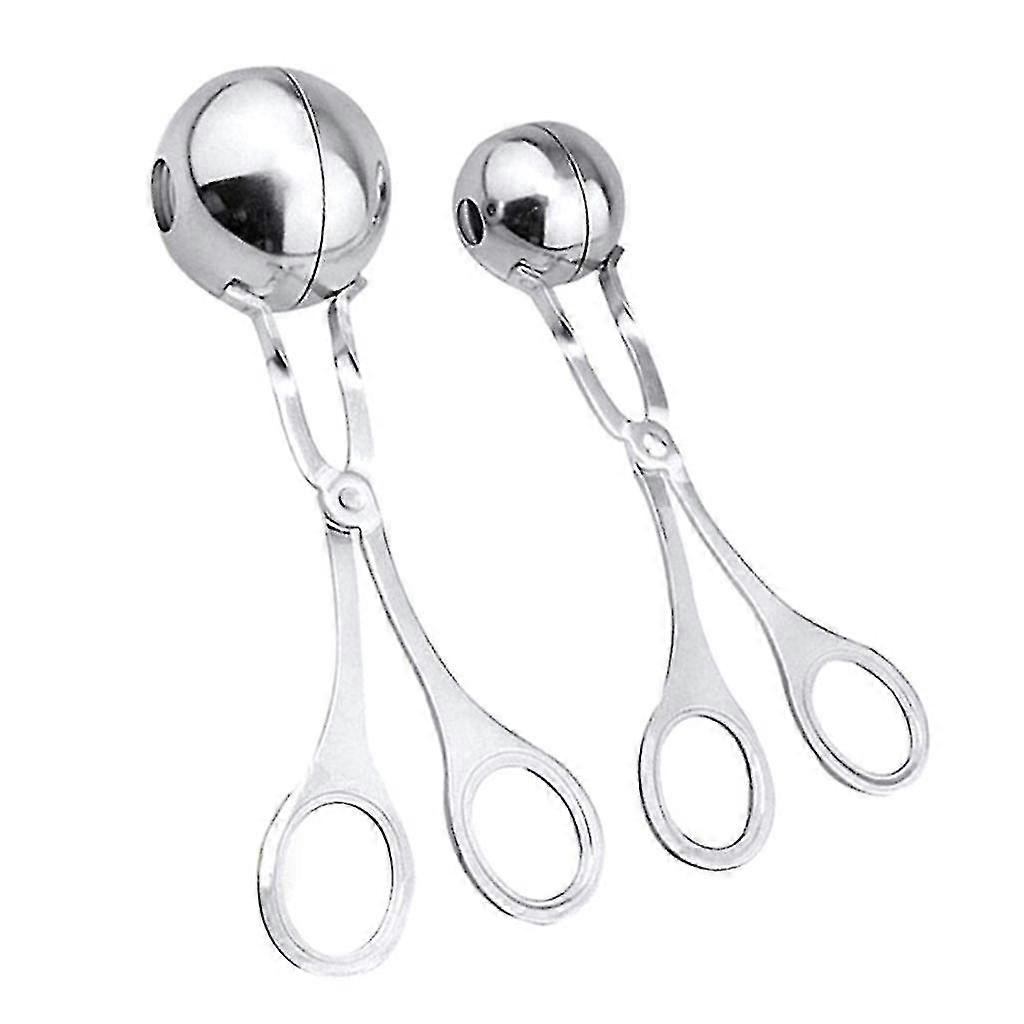 2 Pcs Cookie Dough Scoop Stainless Steel For Kitchen Dishwasher Safe Cooking
