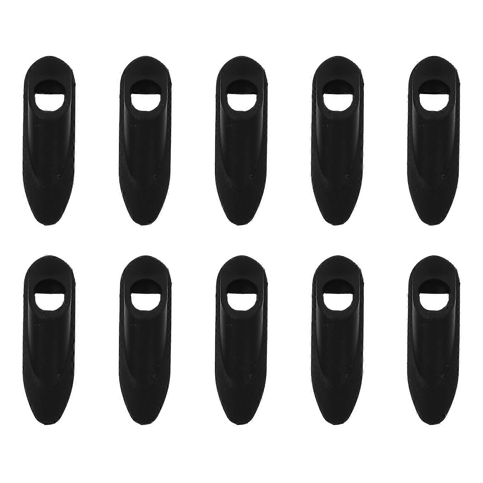 10 Pcs Bike Line Pipe Clamp Brake Shifter Line Single Hole Housing Fixed Device