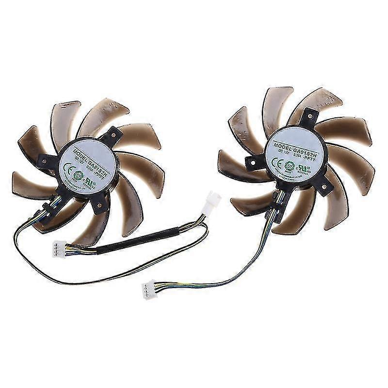 85mm GPU alternatieve koelerventilator voor Maxsun Gtx1060 Gtx1070ti Gtx1070 Palit Gtx 1080 Dual grafische kaarten Koelventilator