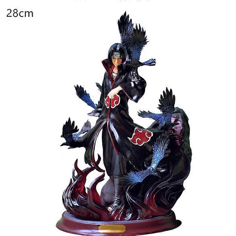 Naruto Anime Hand-made Nine-tailed Naruto Shippuden Uchiha Itachi Six-knife Class Ye Kai Boys Collection Ornaments