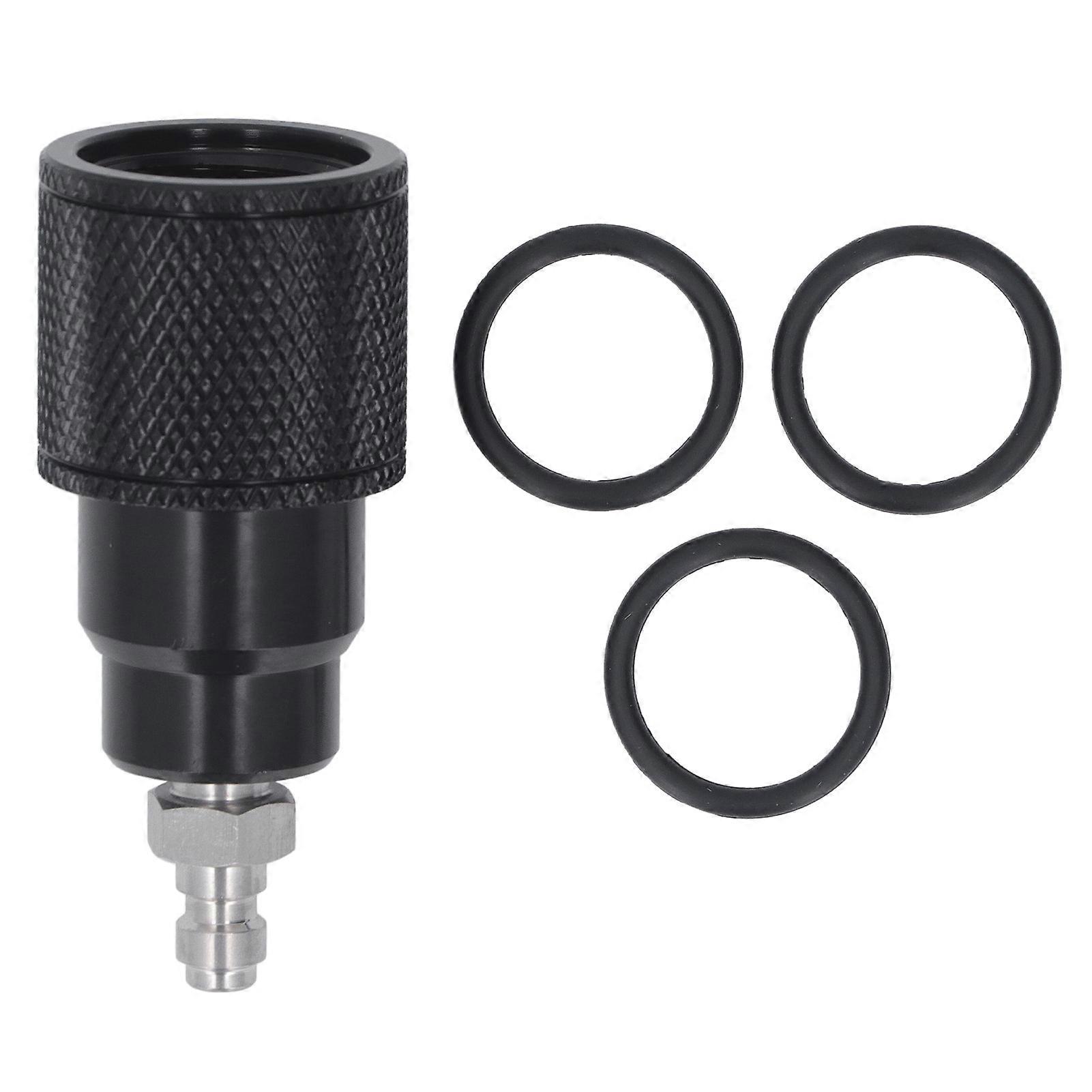 High Pressure Inflator Pump Cover Accurate 30mpa Water Oil Aluminum and Steel Pressure Cylinder Cap