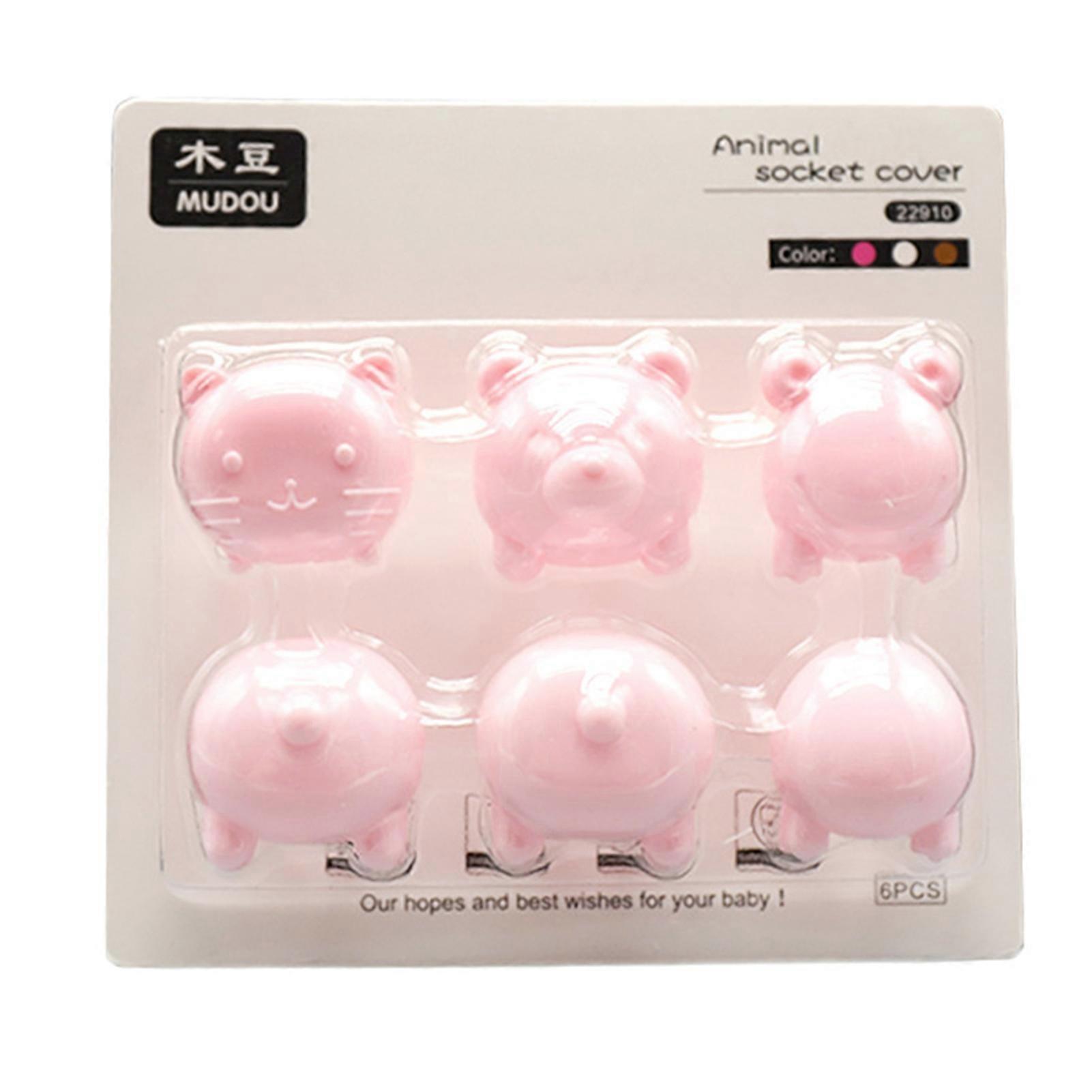 Socket Cover Easy to Use Dust-proof Pig Print Safety Guard Outlet Covers for Home