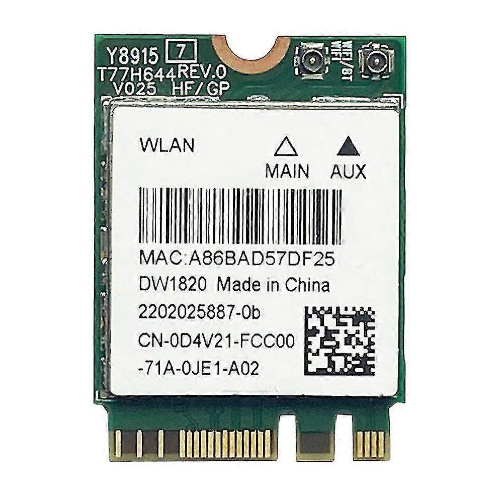 Dw1820 Qcnfa344a Wireless Network Card 2.4g+5g Supports 802.11ac