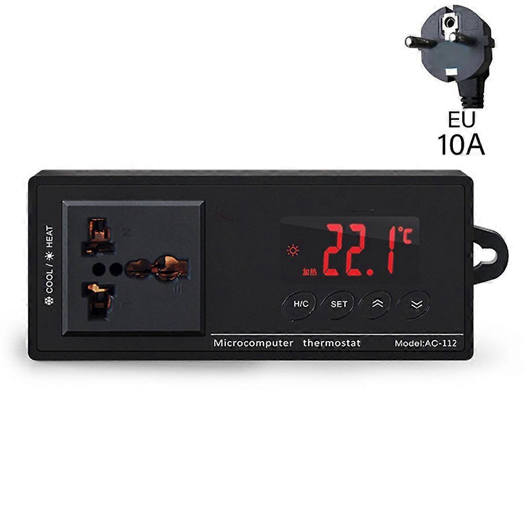 10A AC-112 Outlet Pet Thermostat Digital Temperature Controller Aquarium Heater