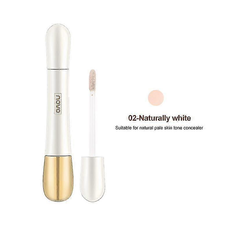 2 In 1 Foundation Anti-wrinkle Concealer, Foundation Stick With Built-in Brush