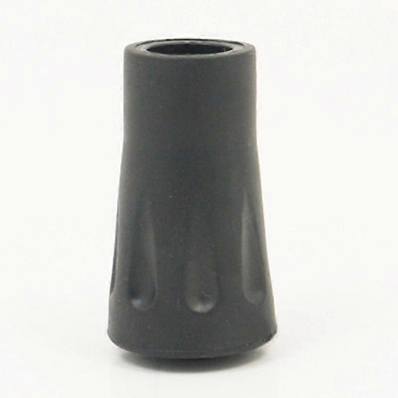 4-pak - gummifødder til vandrestave 11mm / vandrestave sort