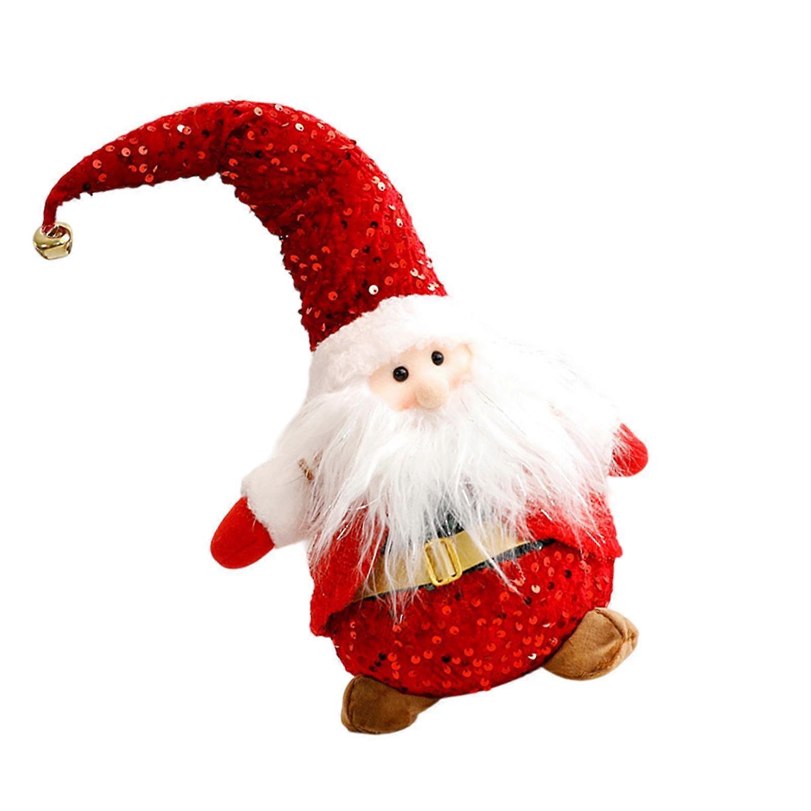 Julestatue Håndverksgave Juledukke til soverom Skrivebord Innflytting Julenissen