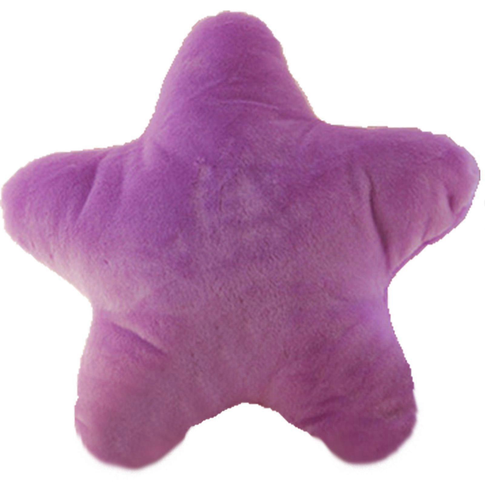 Simple Cushion Plush Toy Stuffed Heart / Star Shaped Plushies Doll Back Pillow Bedside Ornament Gift
