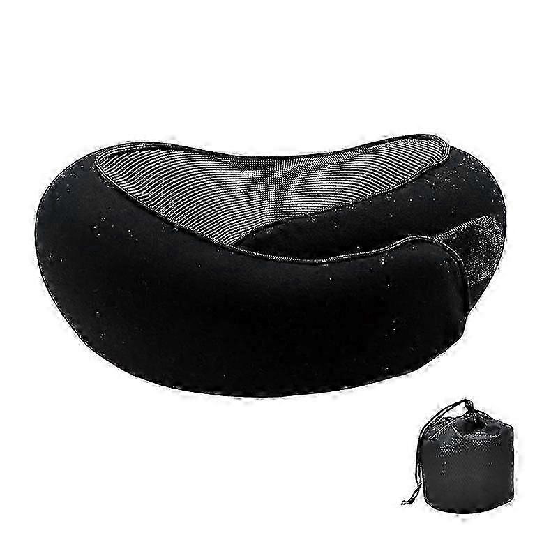 Safety Neck Pillow for Travel Memory Foam Comfortable & Breathable Soft U Shaped