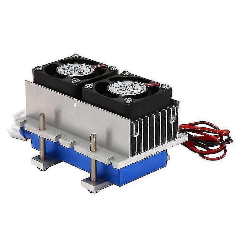 144w Cooler 12v Semiconductor Air Conditioner Cooling System Diy Kit