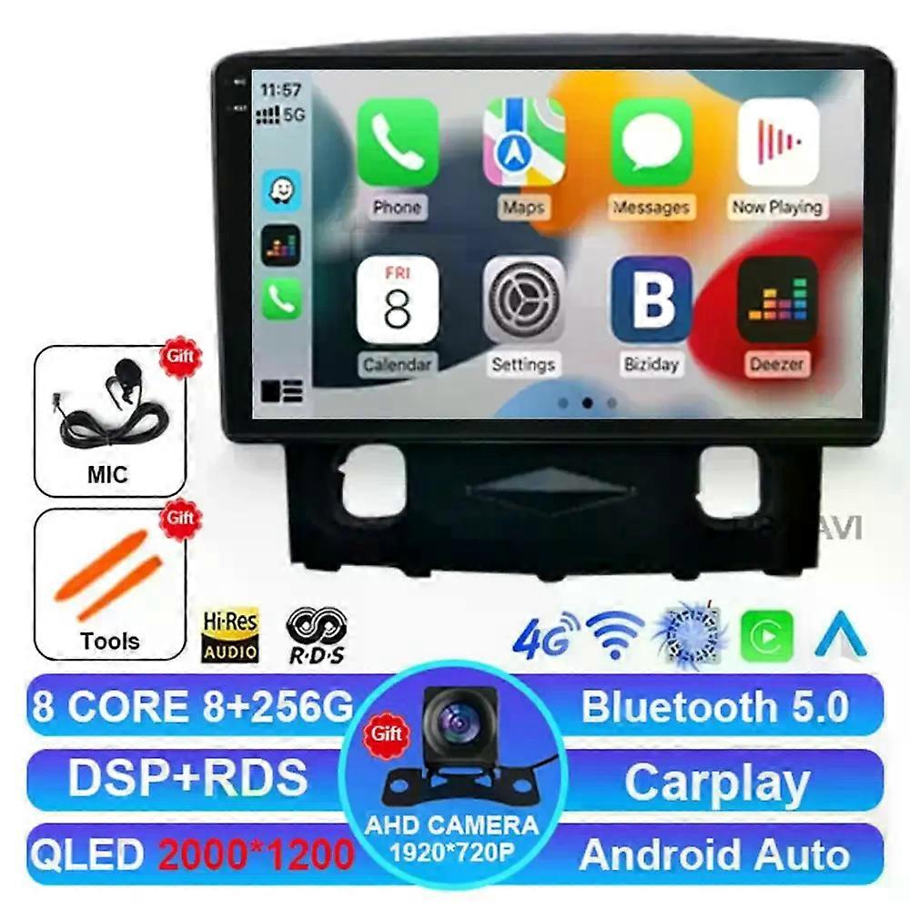 Android 14 Car Radio For Ford Kuga Escape C Max 2008 - 2010 2 Din Navigation Dvd 2din 4g Lte Head Unit Multimedia Dsp Stereo Bt