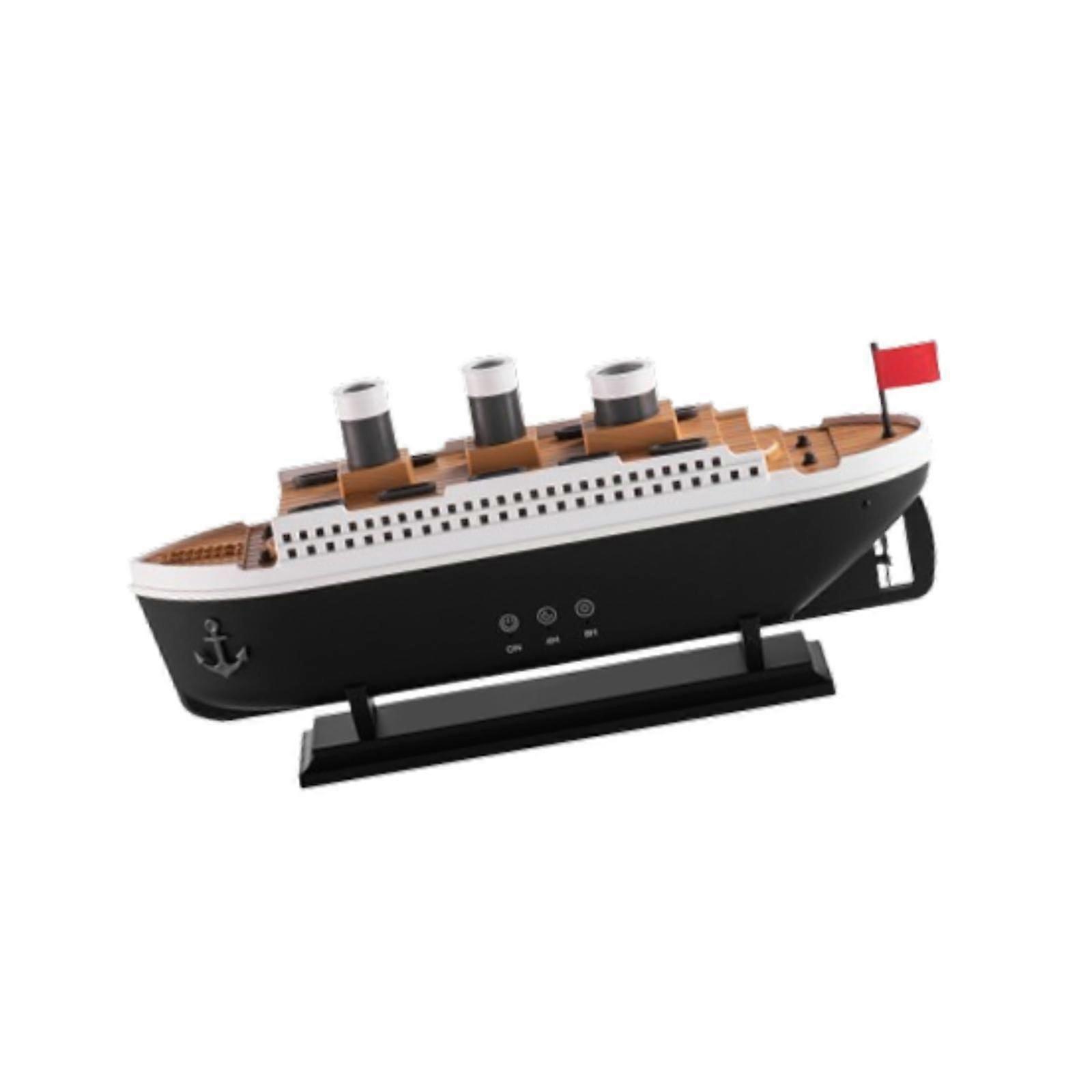 Luftbefeuchter in Schiffsform, EU-Stecker, Aroma-Diffusor für Badezimmer, Schlafzimmer, ideales Geschenk