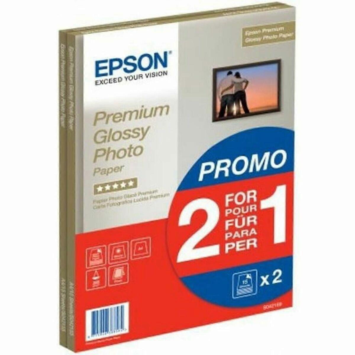 Glossy Photo Paper Epson 235B903 A4 30 Sheets (1 Unit) (30 Units)