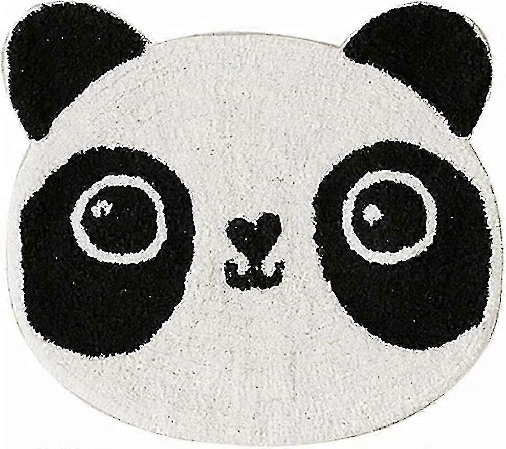 Panda Animal Shaped Cartoon Carpet Creative Mat Cute Floor Mat Comfy Bedroom Home Decorate Floor Kids Playingmat 24.8 Inch By 21.7 Inch