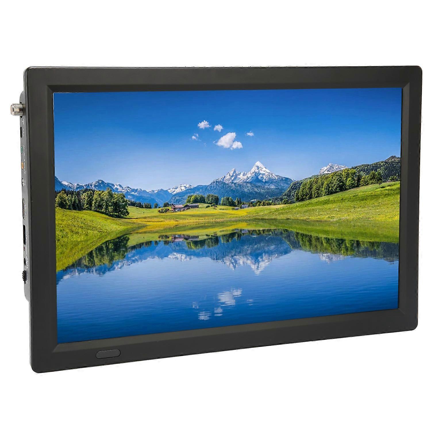 14inch Portable Digital TV Multifunction Same Screen HD 1080P Video Portable LED Digital TV US Plug