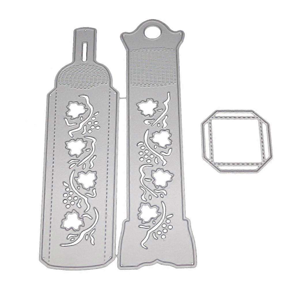 صندوق الديكور قطع المعادن يموت الاستنسل DIY سكرابوكينغ النقش ورقة الحرفية بورجوندي