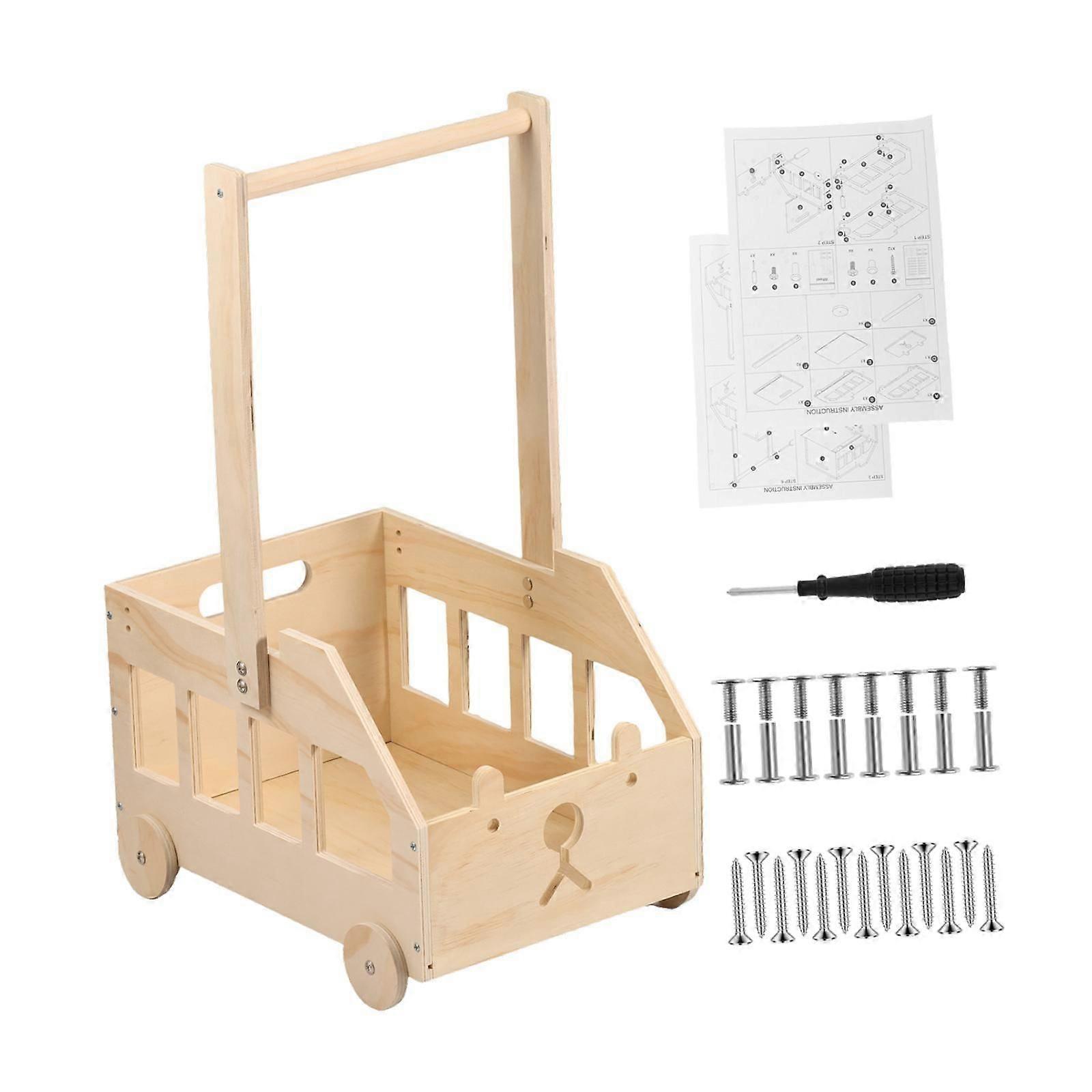 Crate de Chá de Bebê com Alça para Bebê Meninos Meninas Recém-nascidos