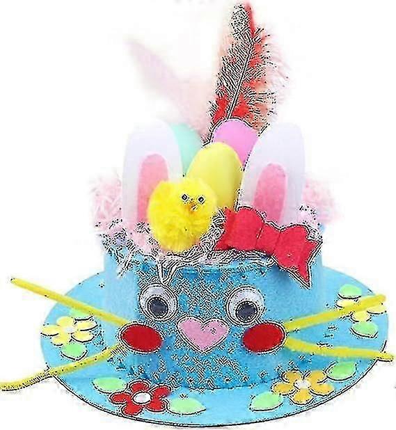 Easter Bonnet Kit - Easter Children's DIY Hat Decoration Set, for Easter Craft Supplies