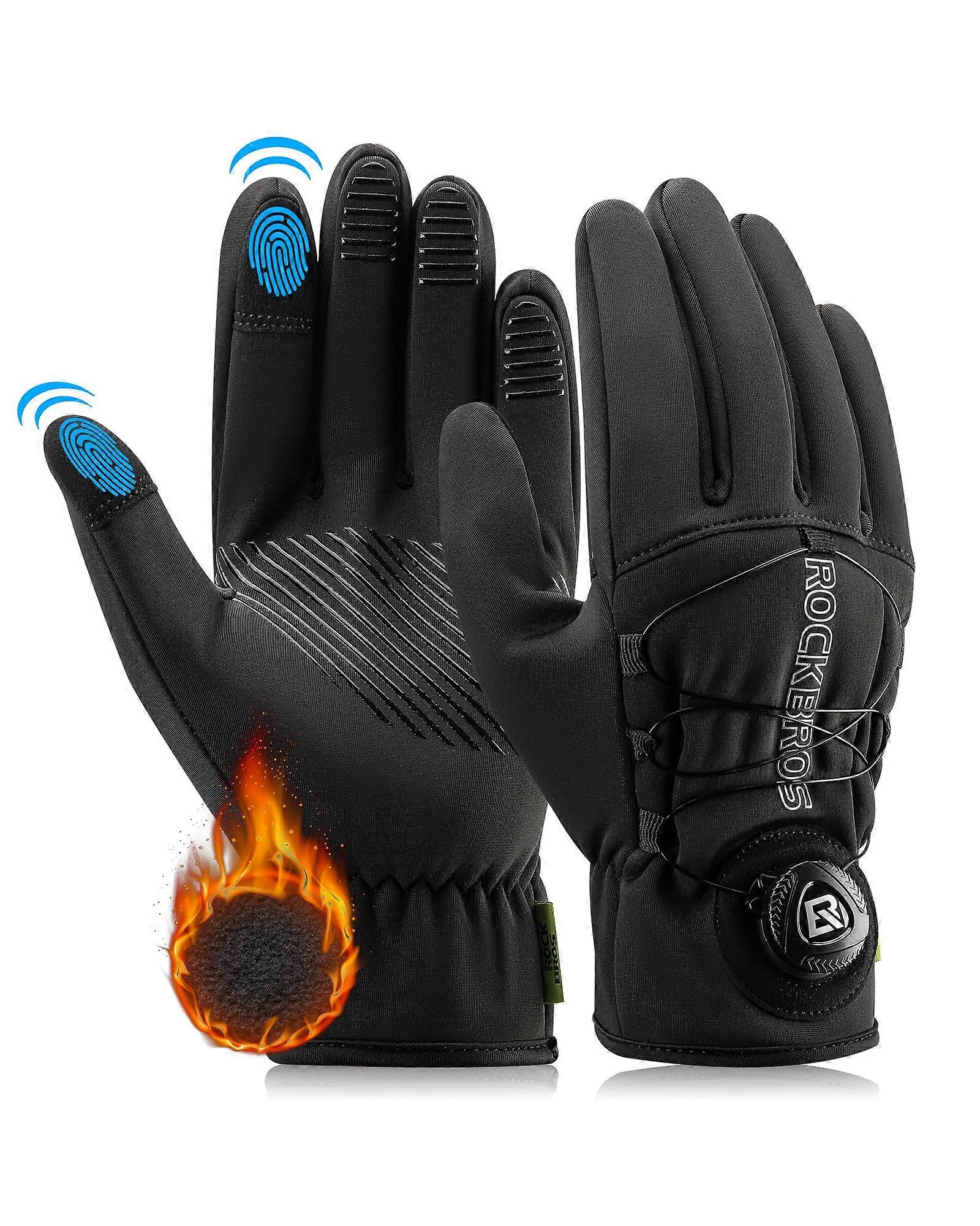 Thermal Windproof Gloves for MTB Motorcycle Riding