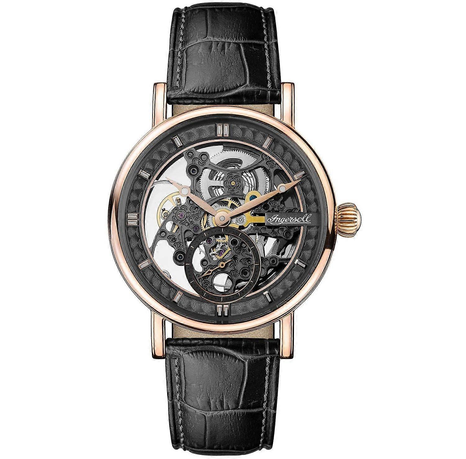 Ingersoll Herald Automatic Skeleton Black Watch 40mm