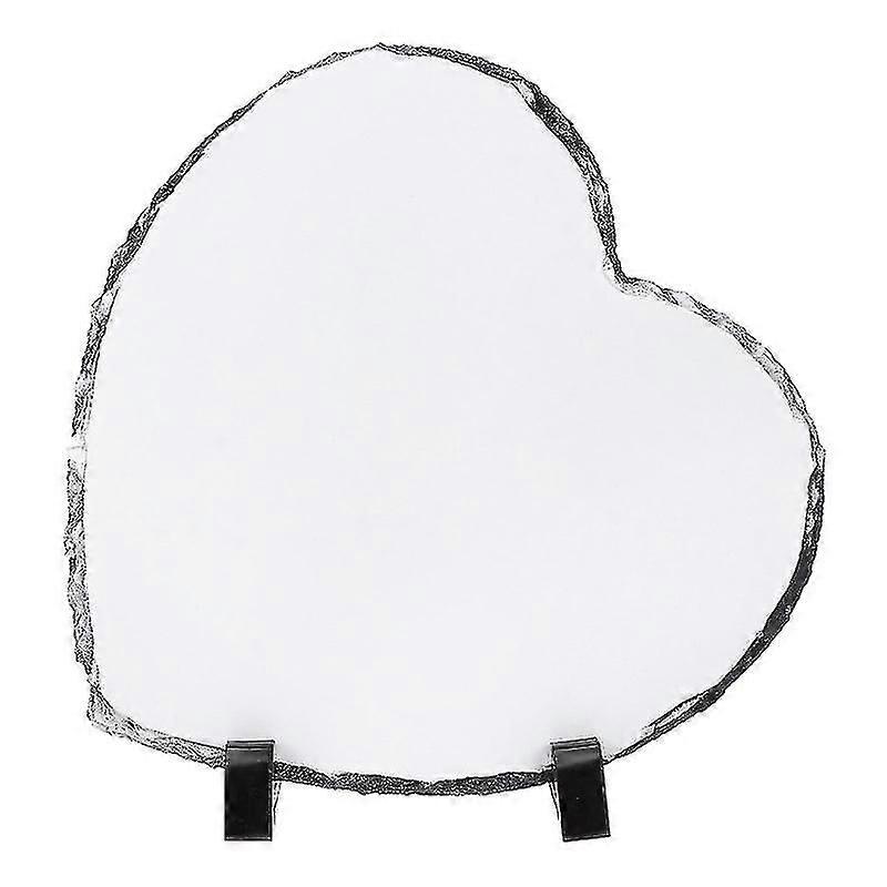 1 Set herzförmiger leerer Bilderrahmen Zarter Sublimationsbilderrahmen