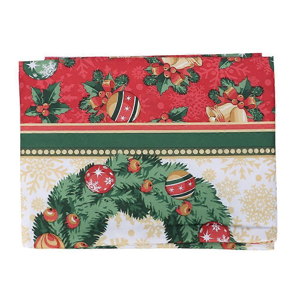 Table Cloth Christmas Polyester Printing Cover, Tablecloth, Table Cover, Christmas Table Decoration Garland