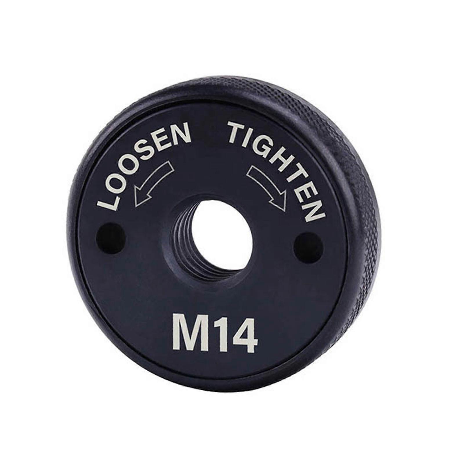 M14 Flange Nuts Locking Nuts for Angles Grinder Disc Quick Change Locking Flange Nut Quick Release Power Tools Accessory