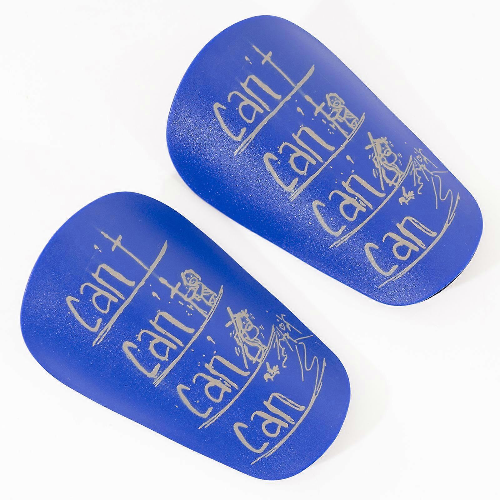 2x Mini Soccer Shin Guards Shin Pads Compact Lightweight Protector Shin