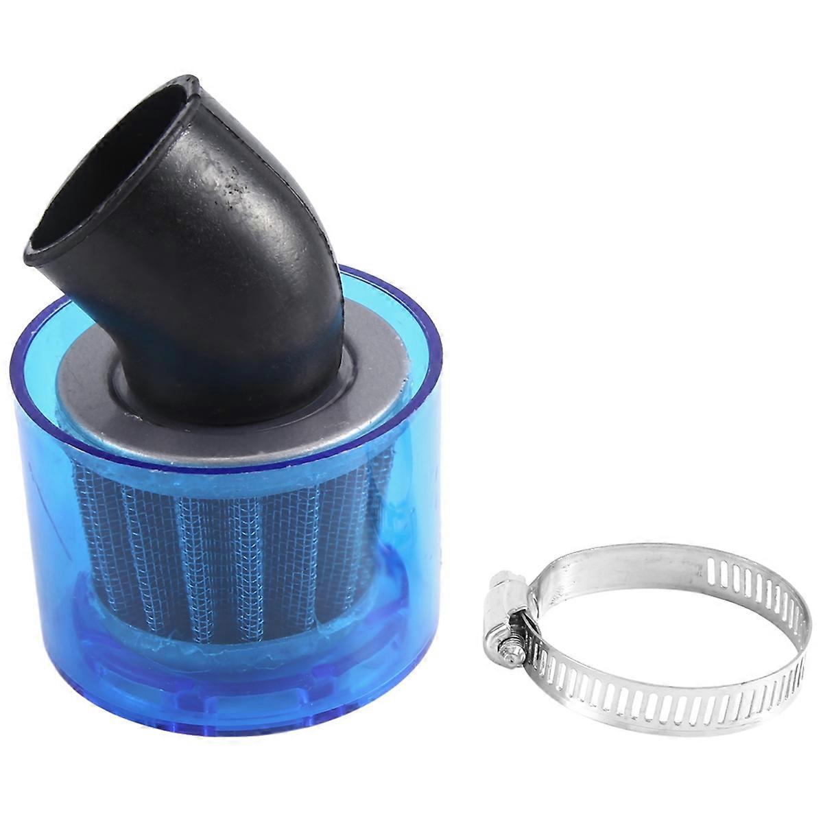 35Mm Air Filter Cleaner 45 Degree Bend Splash Proof Plastic Cover